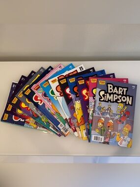 Bart Simpson 13 Comic Book collection